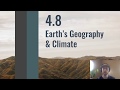 APES Video Notes for 4.8 - Geography and Climate