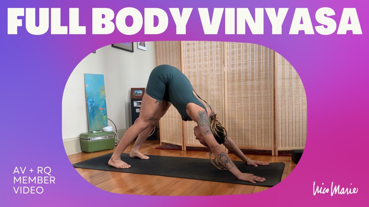 Full Body Vinyasa 1 Hour Youtube