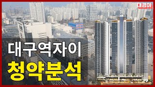 대구역 초초초역세권, 태평로의 중심 대자별🌟  (대구역 자이 더 스타 청약분석)