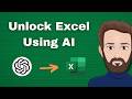 Unlock Spreadsheets Using AI ChatGPT (Prompts + File included)