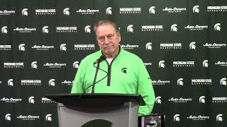 Michigan State coach Tom Izzo on 88-80 win over Illiniois on reunion weekend