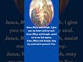 Jesus, Mary and Joseph Prayer