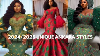 Irresistible Ankara Gown👗Styles🔥4 Elegant Ladies.2024/2025 Ankara Dresses. #africa #fashion #ankara