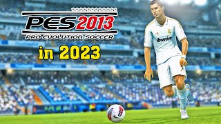 PES 2013 in 2023 - The Best Football Game Ever | 4K Gameplay 😱🔥 Fujimarupes