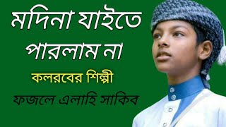 মদিনা যাইতে পারলাম না। কলরবের শিল্পী _ ফজলে এলাহি সাকিব।