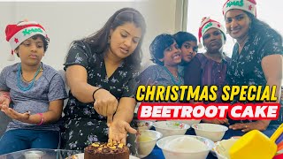 Christmas Special Beetroot Cake|ബീറ്റ്റൂട്ട് കേക്ക് ഇനി വളരെ എളുപ്പത്തിൽ ഉണ്ടാക്കാം |4K|