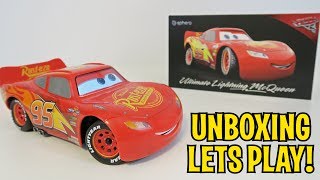 UNBOXING & LETS PLAY - ULTIMATE LIGHTNING MCQUEEN - by Sphero - FULL REVIEW! Robotic RC Cozmo Cars 3