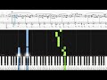 【piano楽譜】月を見ていた 米津玄師『final fantasy xvi』テーマソング 初級レベル pianotutorial