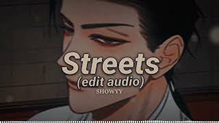 Doja Cat - Streets Edit Audio