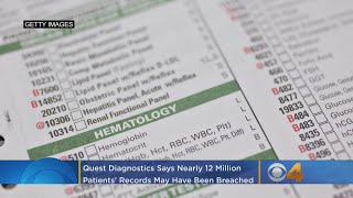 Quest Diagnostics Says Nearly 12 Million Patients’ Records May Have Been Breached