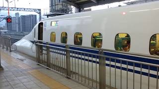 【のぞみ62号】山陽新幹線小倉駅から東京行発車します。