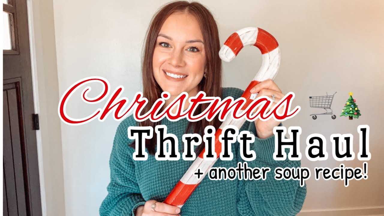Thrift Haul Christmas Decor From Goodwill Youtube