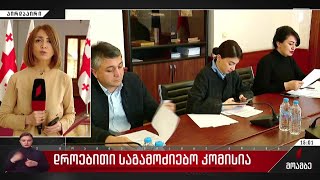 დროებითი საგამოძიებო კომისია მუშაობას მომავალი კვირიდან დაიწყებს