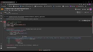 Diabetes project implementation with Logistic Regression in Python