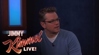 The Cast of The Monuments Men on Jimmy Kimmel Live PART 6