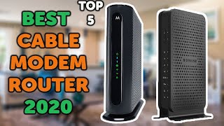 5 Best Cable Modem Router in 2020 | Top 5 Cable Modem Router Combo to Buy