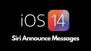 iOS 14: How to Make Siri Announce Messages on AirPods and Beats