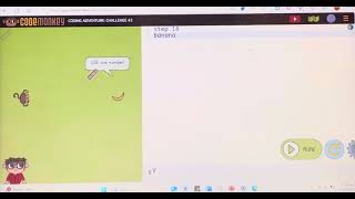 Code Monkey part 1 challenge 2