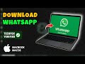 How to Download and Install WhatsApp on Your MacBook - Full Guide