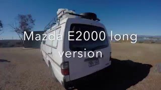 Mazda E2000 long Campervan