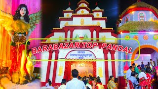 BARABAZAR TOP DURGA PUJA PANDAL 2024 #manbhumcalchar