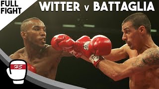 Witter The Hitter At His Best: Junior Witter v Salvator Battaglia | European Title 2004 | Full Fight