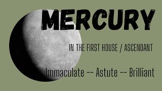 Class - 181 // Mercury in the 1st House/Ascendant.