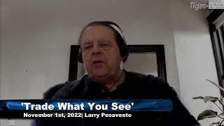 November 1st, Trade What You See with Larry Pesavento  on TFNN - 2022