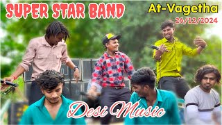 SUPER STAR BAND DHORIVAV || Desi Music 🎶💥|| At-Vagetha 26/12/2024