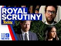 Prince Harry and Meghan’s movements criticised by British media | 9 News Australia