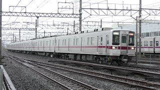 【出試】東武10000系10030型11668F 南栗工出場試運転 復路 南栗橋～栗橋通過【4K】