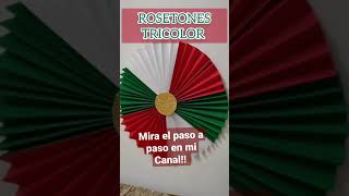 Decoración fiestas patrias/ adornos de papel /Manualidades fáciles