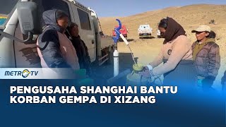 Pengusaha China Rayakan Tahun Baru dengan Bantu Korban Gempa di Xizang