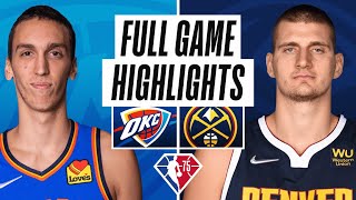 THUNDER at NUGGETS | FULL GAME HIGHLIGHTS | March 26, 2022