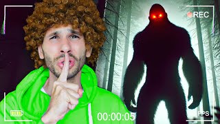 WE FOUND A SCARY MONSTER IN OUR BACKYARD!!!