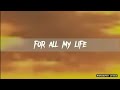 FOR ALL MY LIFE by TAYA lyrics