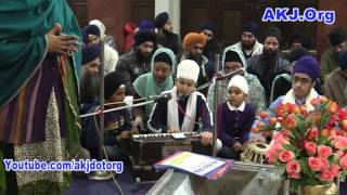 014 Ludhiana 1Jan2017 Sunday Evening Akhand Keertan Bhai Harjaap Singh Jee UK