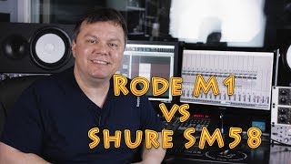 Rode M1 vs Shure SM58