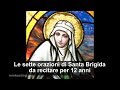 Santa Brigida - Le sette orazioni da recitare per 12 anni