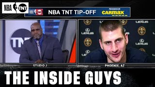 Nikola Jokic Joins The Inside Crew After Being Named The Kia MVP | NBA on TNT