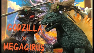 BANDAI Godzilla X Megagirus Set