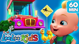 Wheels On The Bus and MORE Children's Songs with LooLoo Kids Nursery Rhymes