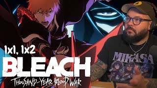 Heard all the hype and finally started Bleach TYBW (1x1 \u0026 1x2 reaction)