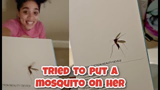 Mosquito Prank On My Girlfriend! #Shorts