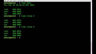 Time how Long a Program Runs - BASH - Linux