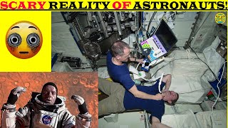 True Reality of Astronauts in Space 😨 | Scary Facts About Universe | Facts short Hindi | #shorts
