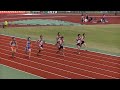 近江高校男子陸上競技部　押谷・京谷１００ｍ　2015.4.12