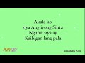 Kaibigan Lang Pala - Lilet ( lyrics )#kaibiganlangpala #lilet #aidababes