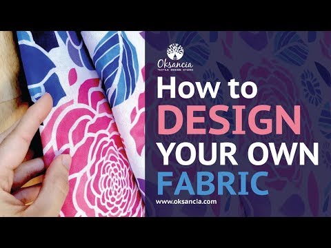 How To Design Your Own Fabric Step By Step Fabric Design Tutorial With