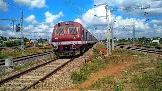 🚂 06198 KARAIKUDI THIRUVARUR DEMU DEPARTURE FROM KARAIKUDI JUNCTION 😍